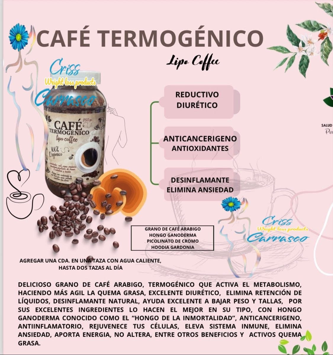 CAFE TERMOGENICO